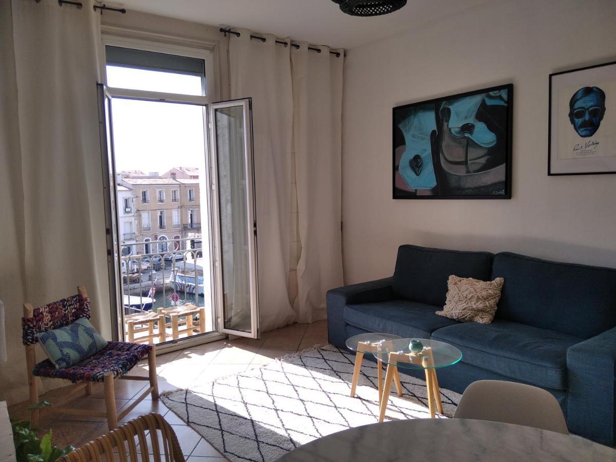 Sète Grand T2 Au Coeur De Ville Avec Vue Sur Quais Et Mer מראה חיצוני תמונה