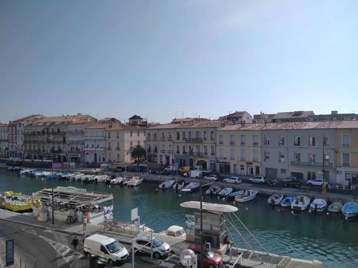 Sète Grand T2 Au Coeur De Ville Avec Vue Sur Quais Et Mer מראה חיצוני תמונה